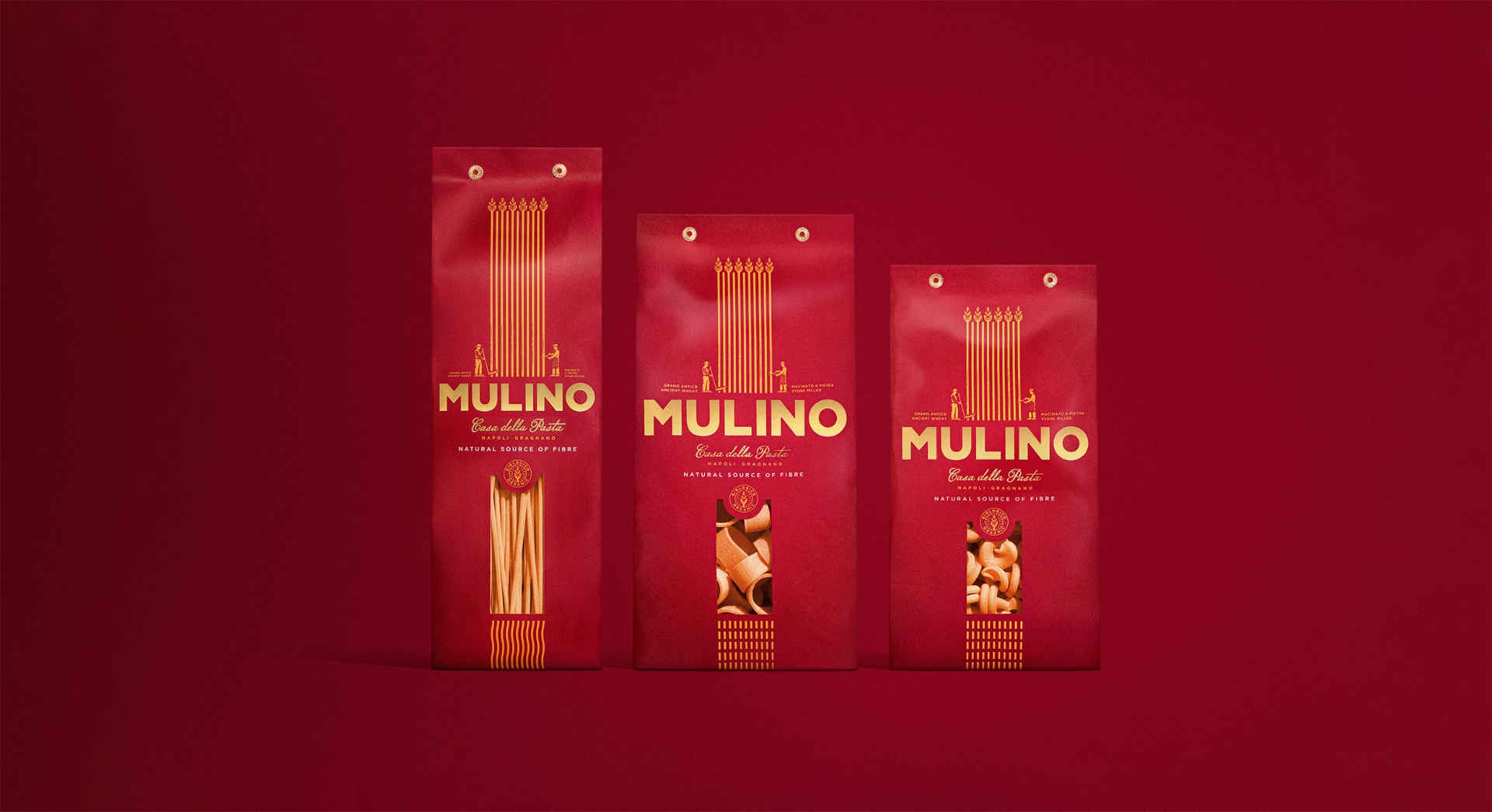 Mulino pasta packaging line-up